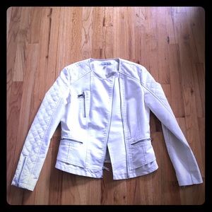 Kenneth Cole Faux Leather Jacket